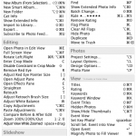 New dashkard: iPhoto Keyboard Shortcuts