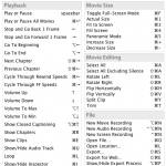 New dashkard: QuickTime Player Keyboard Shortcuts